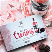 Whitakers pink gin creams