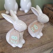 Small bunny ornament