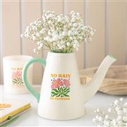 No Rain, No Flowers Ceramic Vase